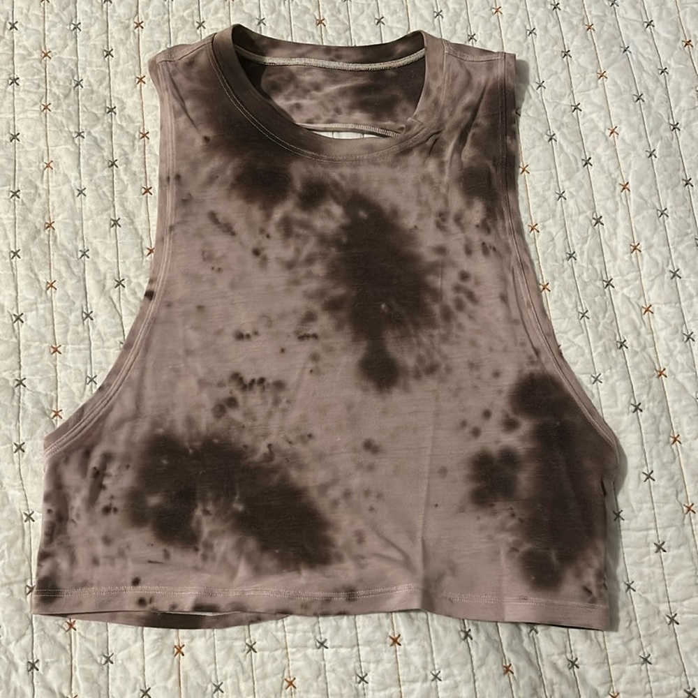 Lululemon Tye-Dye Crop Top